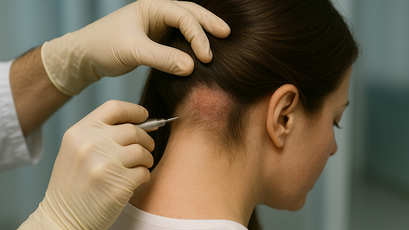 Kadın Saç Ekimi Görseli