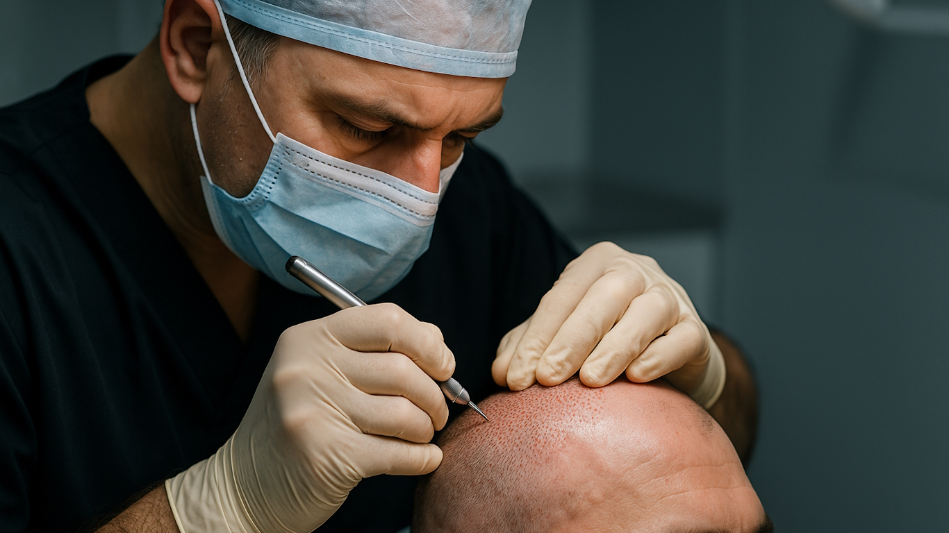 Saç Ekimi Prosedürü Görseli